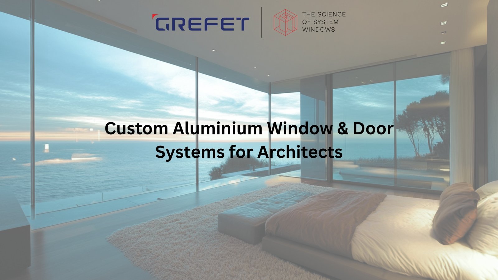 Custom Aluminium Window & Door Systems for Architects