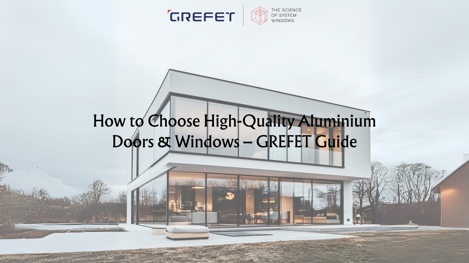 How do you Choose High-Quality Aluminium Doors and Windows?