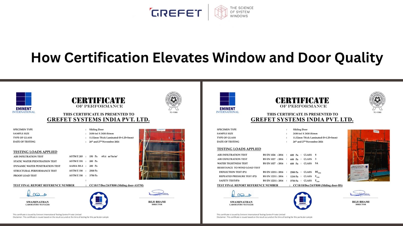 How Certification Elevates Window and Door Quality