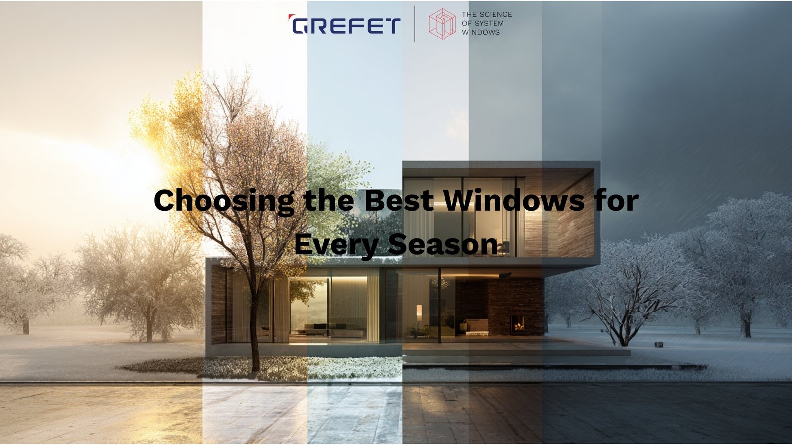 GREFET aluminium windows providing comfort across all seasons in a modern Indian home.