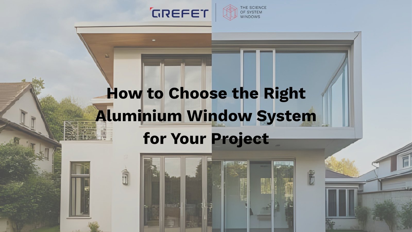 How to Choose the Right Aluminium Window System for Your Project