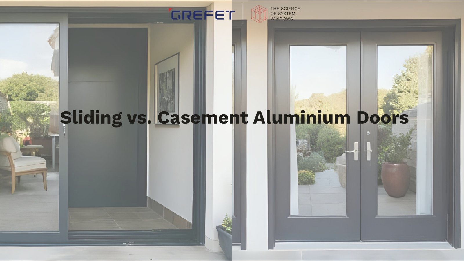 Sliding vs Casement Aluminium Doors