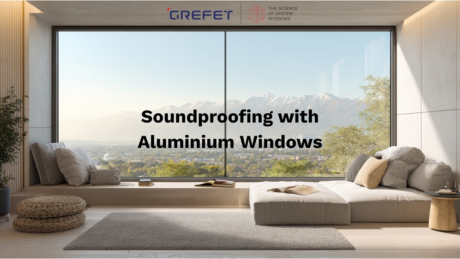 Soundproofing with Aluminium Windows