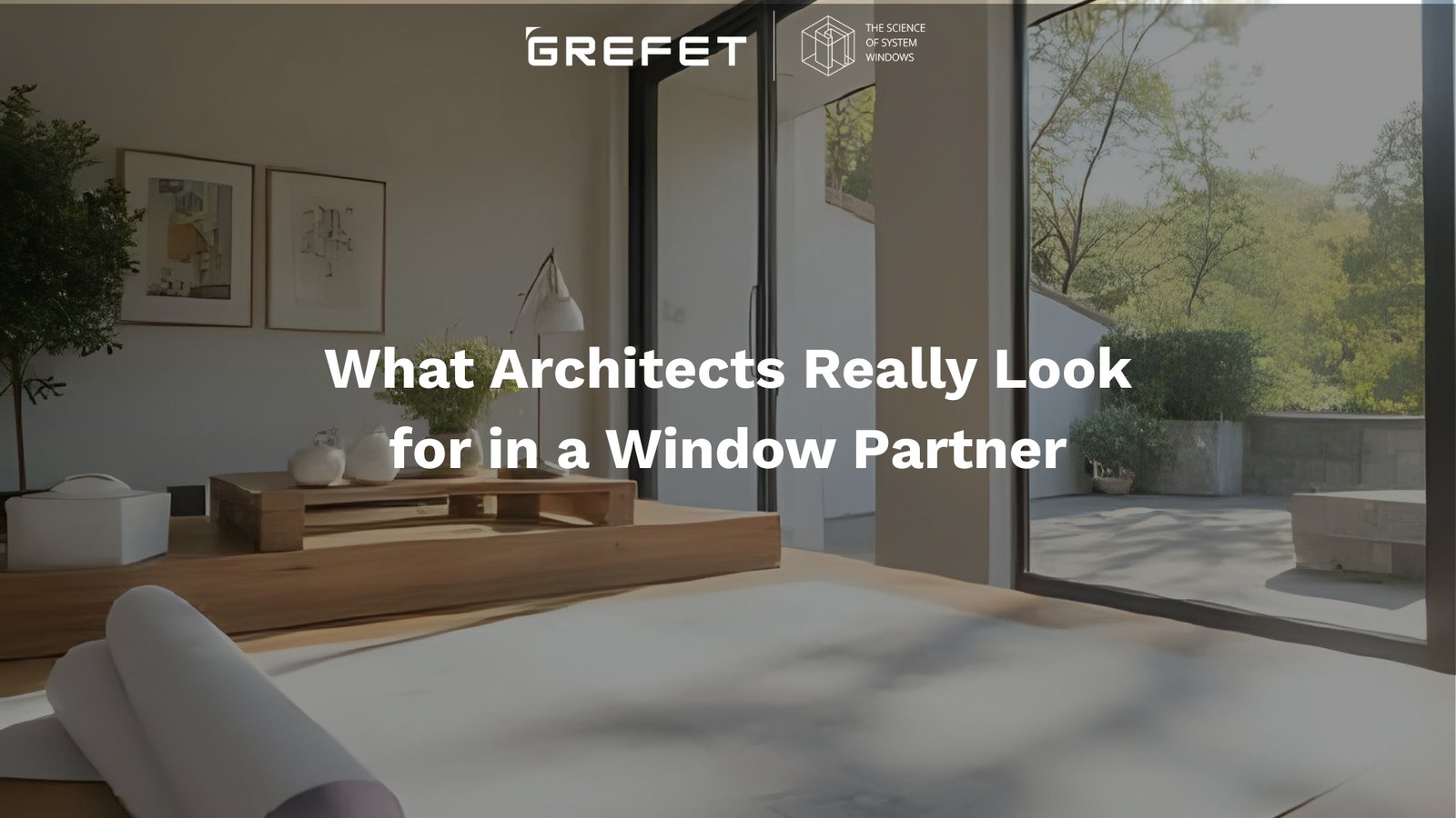 What Architects Really Look for in a Window Partner