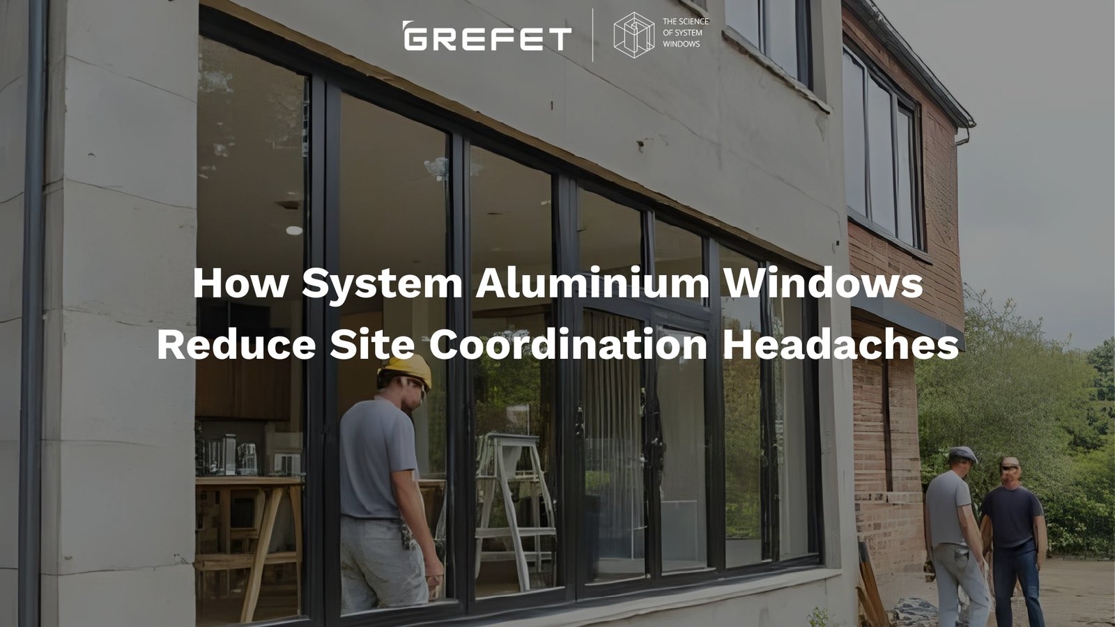 How System Aluminium Windows Reduce Site Coordination Headaches