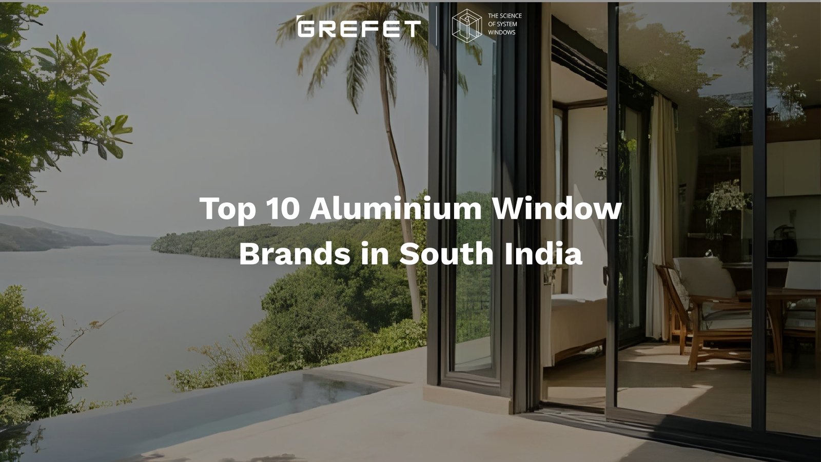 grefet aluminium windows in south indian home