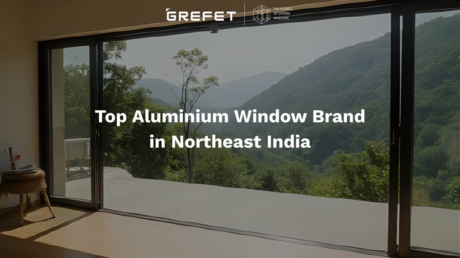 Top Aluminium Window Brand in Northeast India home window view