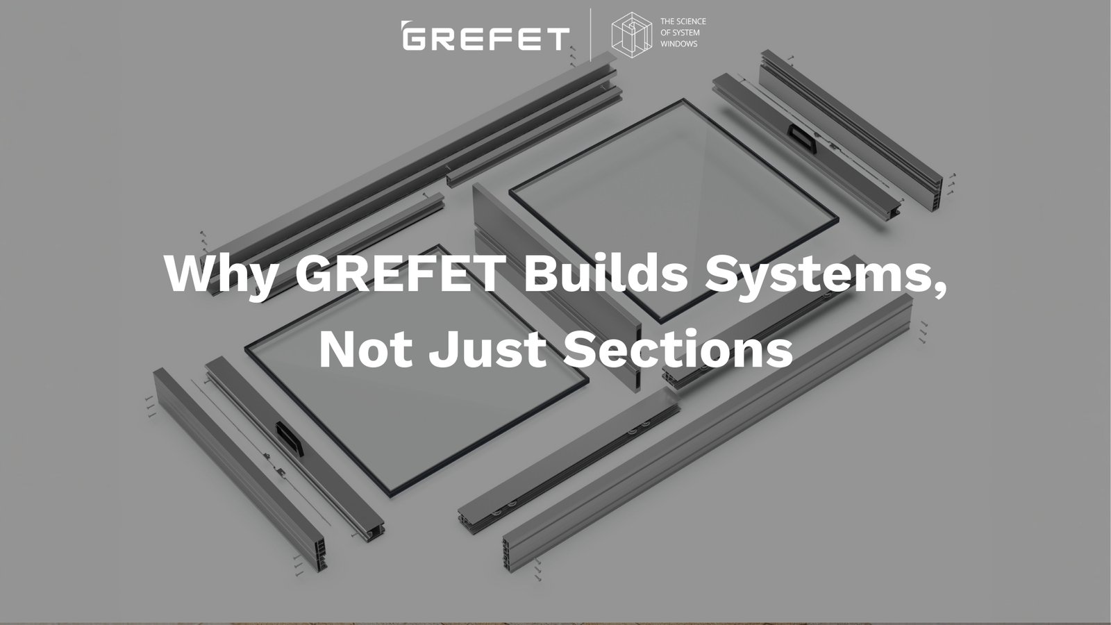 aluminium window system with European hardware and engineered profiles