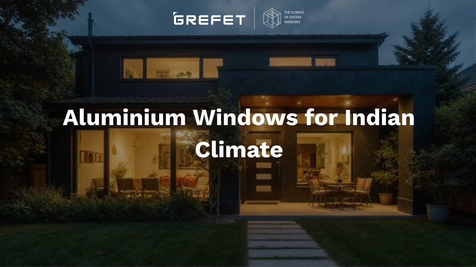 aluminium windows for Indian climate