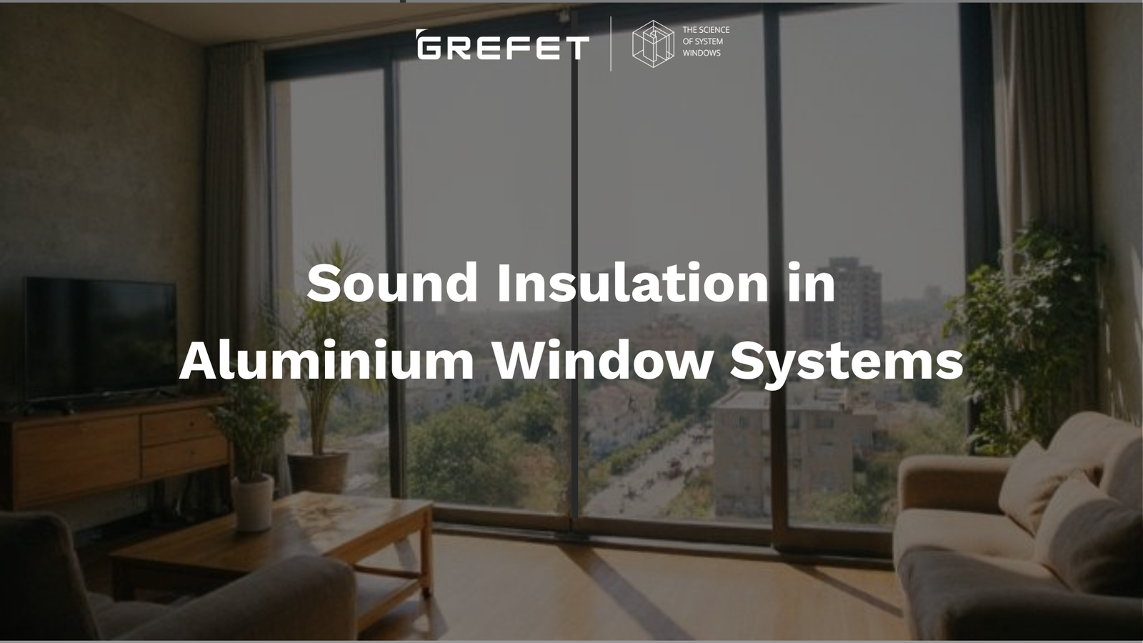 aluminium window sound insulation