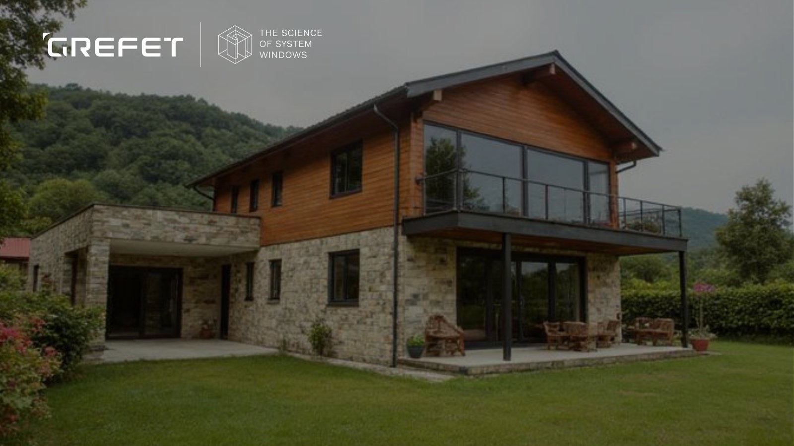 System aluminium windows in Manipur modern home